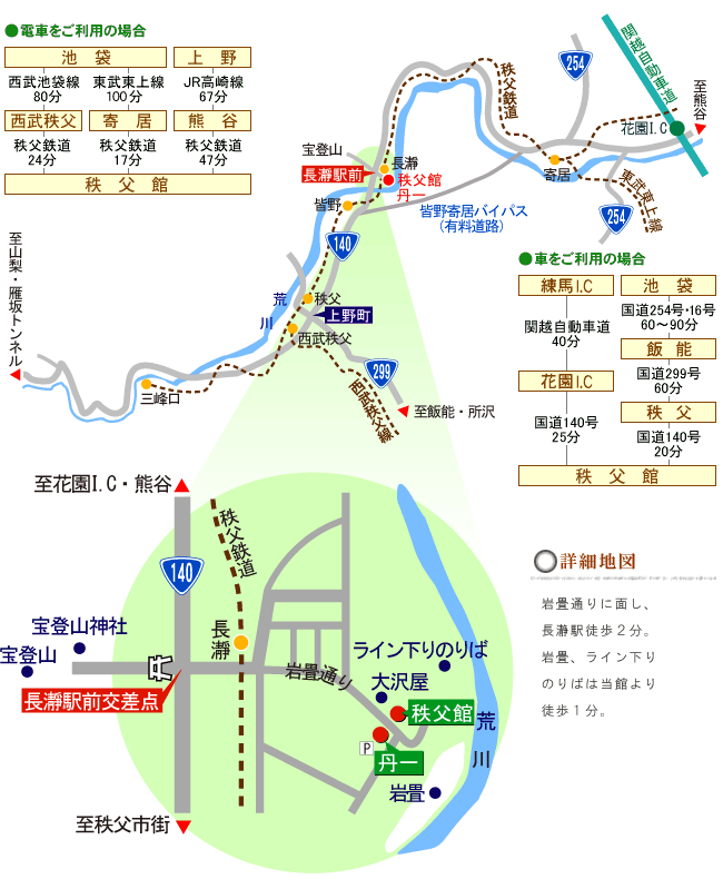 地図・アクセス方法